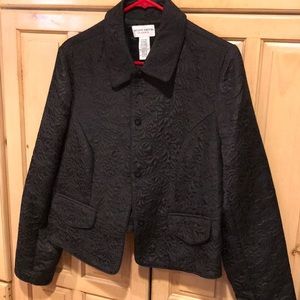 Jacket , black brocaded
